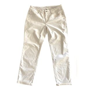 SOUNDSTYLE Women’s Stretch Jeans Size 14 White Excellent Condition